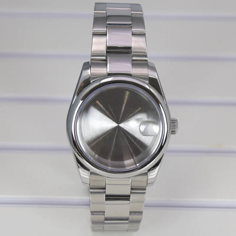 Oyster Perpetual B04 36mm 39mm Watch Case Bracelets Sapphire Glass Parts For Seiko nh35 nh36 Miyota 8215 8285 Movement