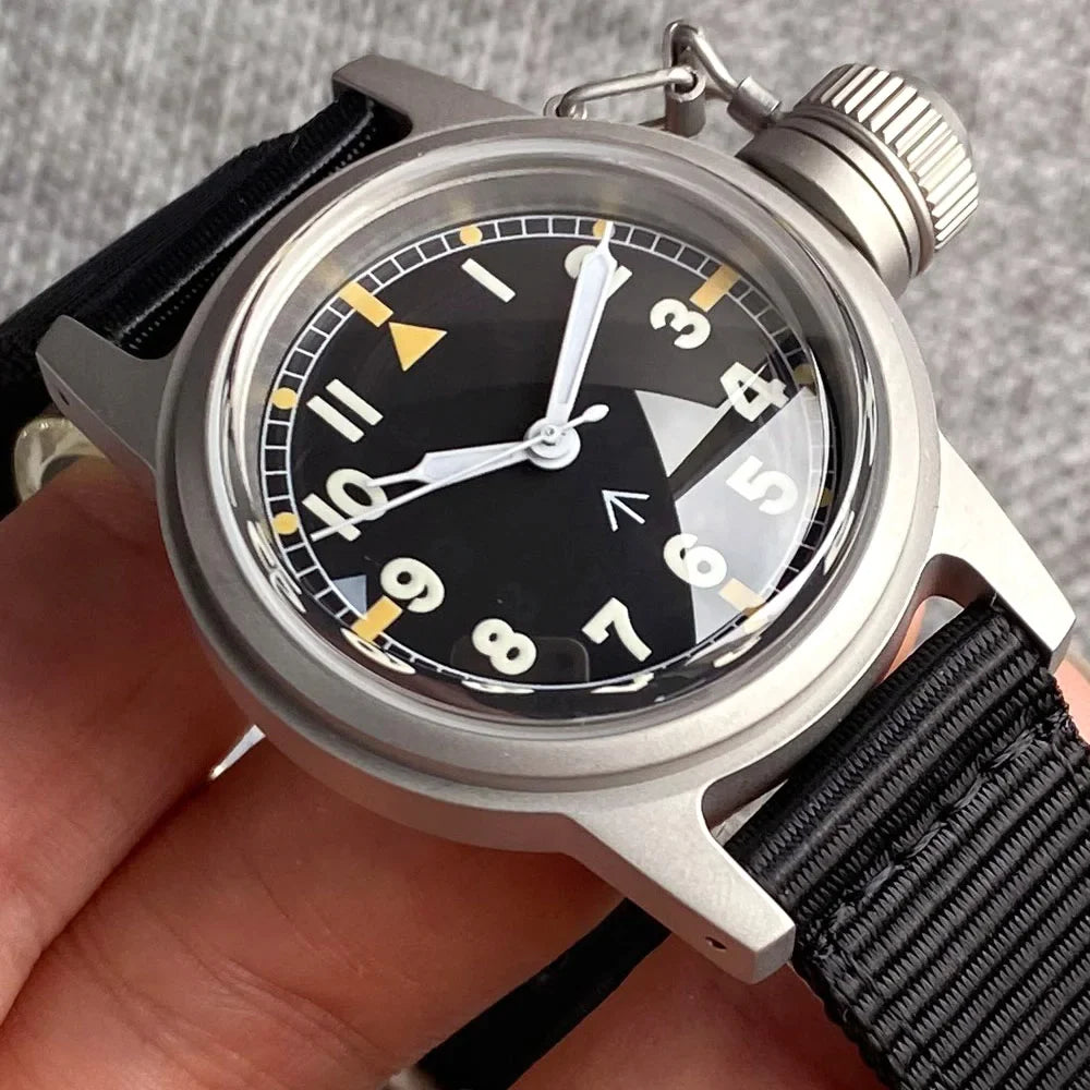 Frogman Watch P05A 200M Waterproof 36mmSandblast NH35/PT5000 Automatic double domed Sapphire