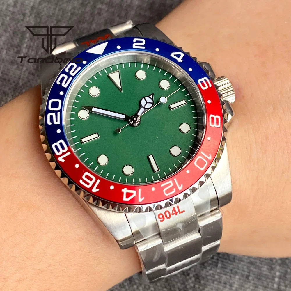 40mm Submariner Mod D01A PT5000/NH35/Miyota8215 Automatic DIve Watch 120-Click Bezel Sapphire 10Bar