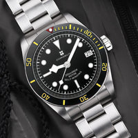 BB58 Watch Mod D07A 39mm Retro Diver Sapphire Crystal 200M Water-Resistant