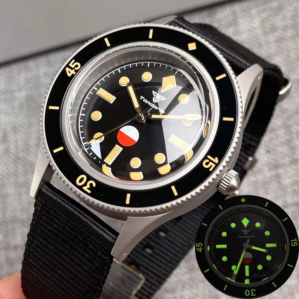Fifty Fathom Watch D06A 40mm Retro Diver NH35 Automatic 20ATM Sapphire Lume Bezel