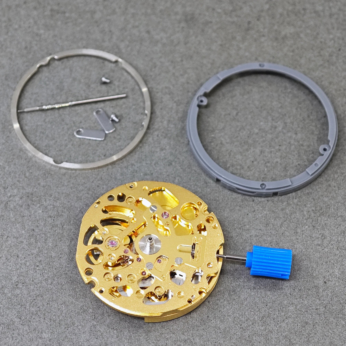 Japan Genuine NH70/71/72 Mechanical Movement Mod Automatic 24 Jewels High Accuracy Skeleton