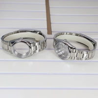 Oyster Perpetual B04 36mm 39mm Watch Case Bracelets Sapphire Glass Parts For Seiko nh35 nh36 Miyota 8215 8285 Movement