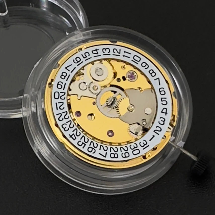 Genuine H.K PT5000 Automatic Movement Gold/Silver Version High Accuracy 25 Jewels