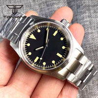 36mm Pilot Watch P03C Field 20BAR Waterproof Sapphire NH35/PT5000/Miyota 8215 Movt Luminous 20bar Bracelet