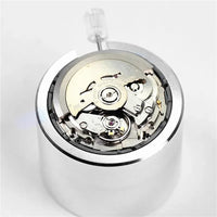 Original Japanese SeikoTMI NH35 Automatic Movement Crown At 3,3.8 and 6 White and Black
