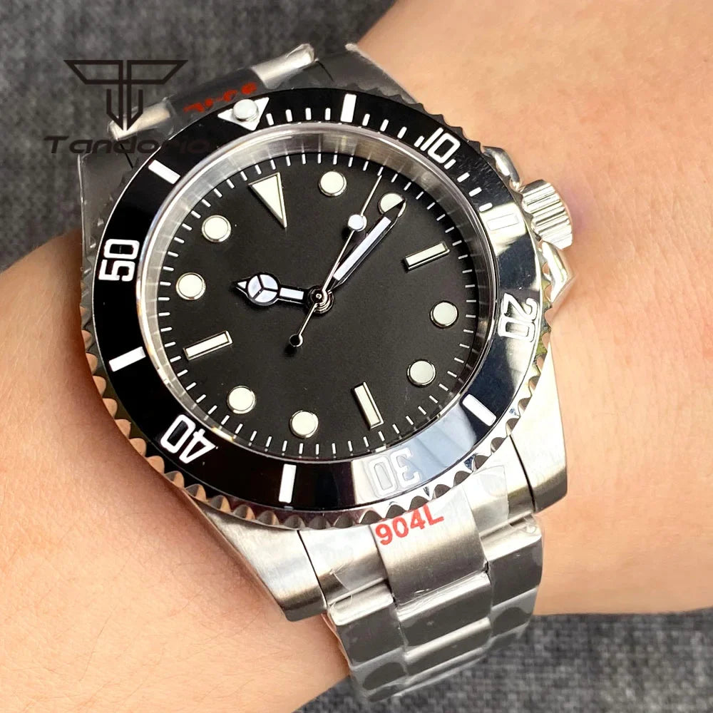 40mm Submariner Mod D01A PT5000/NH35/Miyota8215 Automatic DIve Watch 120-Click Bezel Sapphire 10Bar