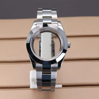 AIrKing Explorer Watch Case B03 36mm/39mm High Quality Sapphire Glass For Nh35 Nh36 NH34 NH38 Nh70 Miyota 8215 8295 Movement