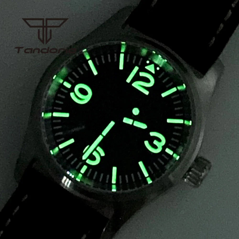 36mm Pilot Watch P03B PT5000 NH35A Automatic Movement Sapphire Customizable