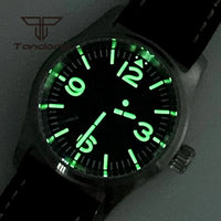 36mm Pilot Watch P03B PT5000 NH35A Automatic Movement Sapphire Customizable