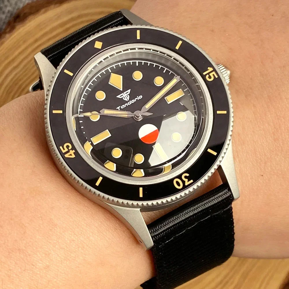 Fifty Fathom Watch D06A 40mm Retro Diver NH35 Automatic 20ATM Sapphire Lume Bezel