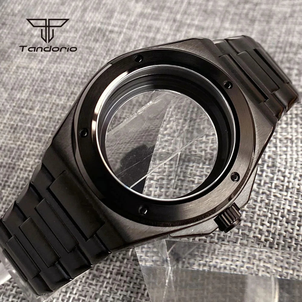 40mm Engineer Watch Case B02 Silver Pvd Black Rose Gold Two Tone GOLD Sapphire Fit NH34 NH35 NH36 ETA2824 PT5000
