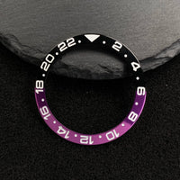 38mm x 30.5mm bezel insert for Submariner GMT Master Yacht-Master Mods