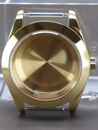 PVD Yellow Gold / Rose Gold AIrKing Explorer Watch Case GB03 36mm/39mm Sapphire For Nh35 Nh36 NH34 NH38 Nh70 Miyota 8215 8285 Movement