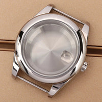 Oyster Perpetual Watch Case B04 36mm/39mm Sapphire f For NH35 NH36 NH38 4R36 Miyota 8215 8285Movement Gold Rose Two Tone Silver