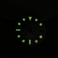 NH34 Dial GMT 28.5mm No Logo Calendar Dials Green Luminous mod parts