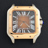 Santos Mod Watch B06A 38mm square watch Japan NH35 Automatic Roman dial 5ATM Sapphire