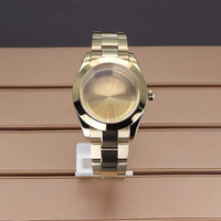 Two Toned Gold/ Rose Gold AIrKing Explorer Watch Case TB03 36mm/39mm High Quality Sapphire Glass For Nh35 Nh36 NH34 NH38 Nh70 Miyota 8215 8285 Movement
