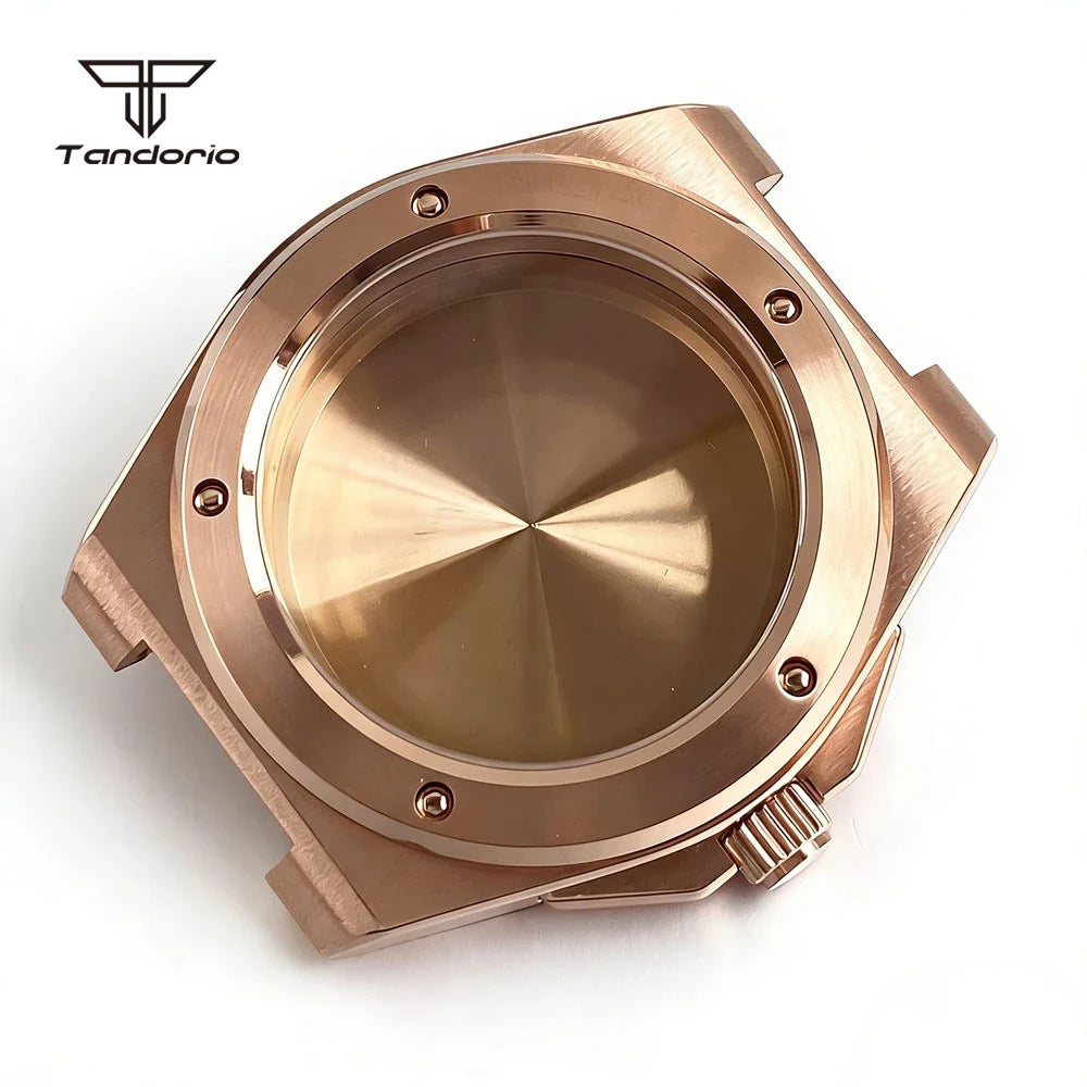 40mm Engineer Watch Case B02 Silver Pvd Black Rose Gold Two Tone GOLD Sapphire Fit NH34 NH35 NH36 ETA2824 PT5000