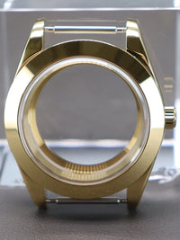 PVD Yellow Gold / Rose Gold AIrKing Explorer Watch Case GB03 36mm/39mm Sapphire For Nh35 Nh36 NH34 NH38 Nh70 Miyota 8215 8285 Movement