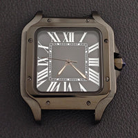 Santos Mod Watch B06A 38mm square watch Japan NH35 Automatic Roman dial 5ATM Sapphire
