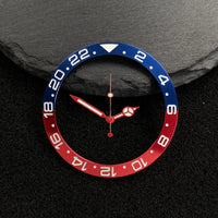 38mm x 30.5mm bezel insert for Submariner GMT Master Yacht-Master Mods