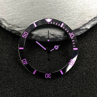 38mm x 30.5mm bezel insert for Submariner GMT Master Yacht-Master Mods