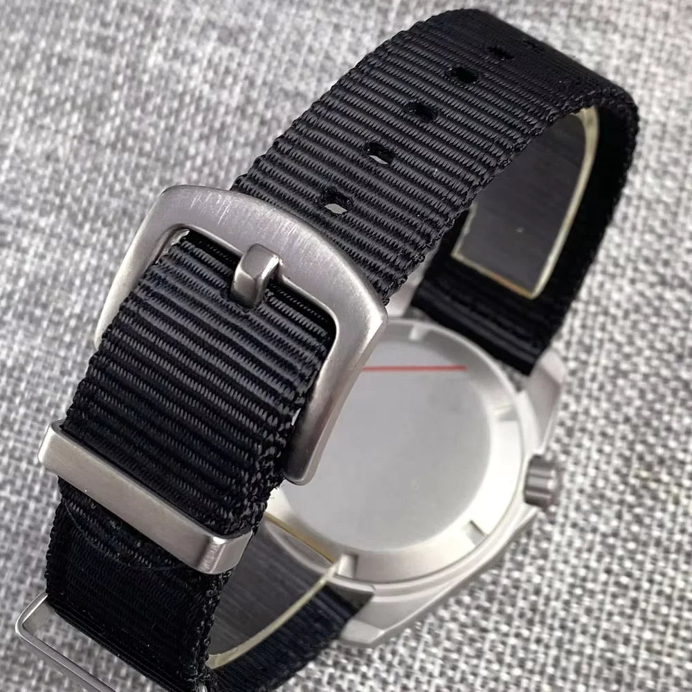 Raw Skx Watches P06A 40mm Frosted Field Watches NH35A Automatic Sapphire 20ATM