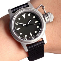 Frogman Watch P05A 200M Waterproof 36mmSandblast NH35/PT5000 Automatic double domed Sapphire