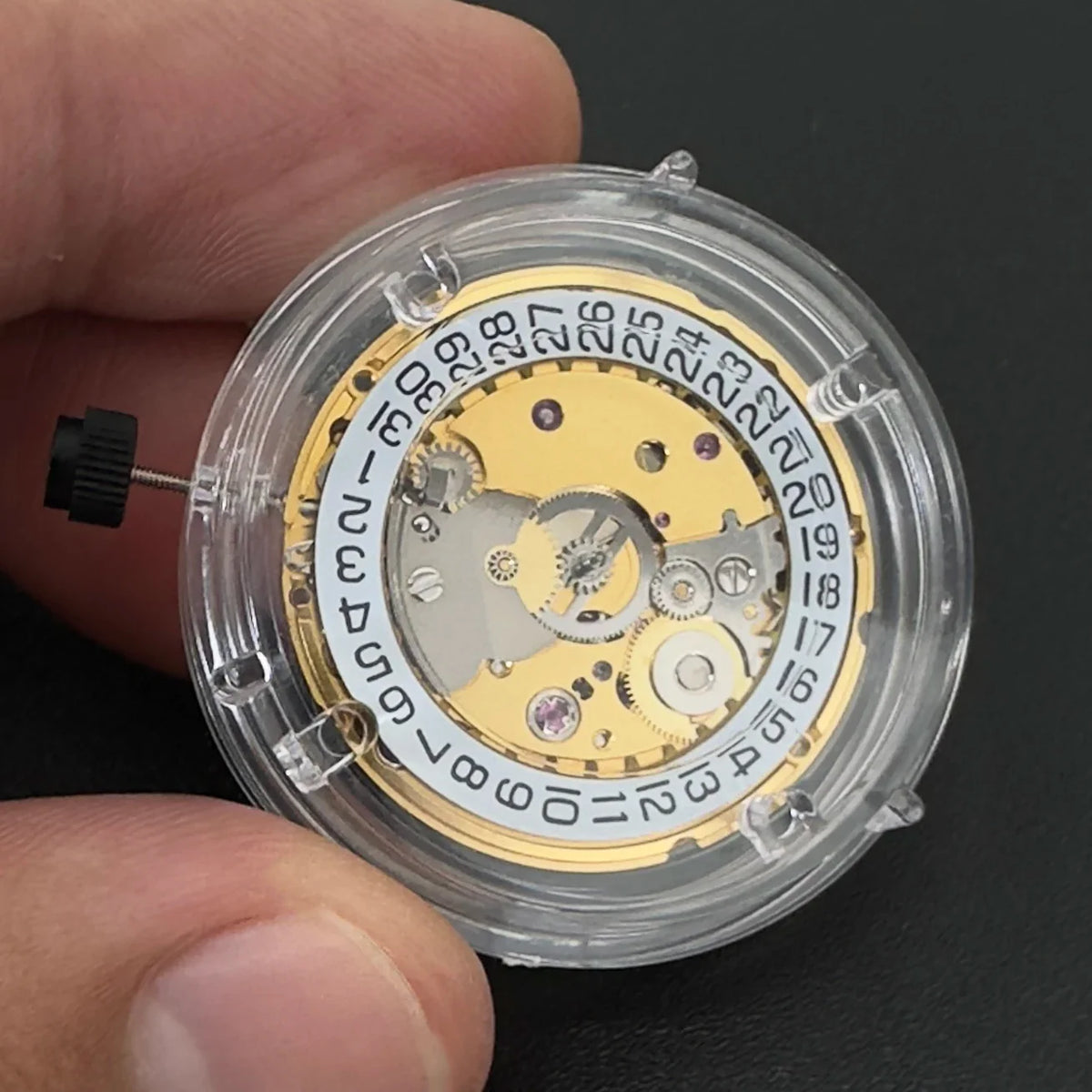 Genuine H.K PT5000 Automatic Movement Gold/Silver Version High Accuracy 25 Jewels